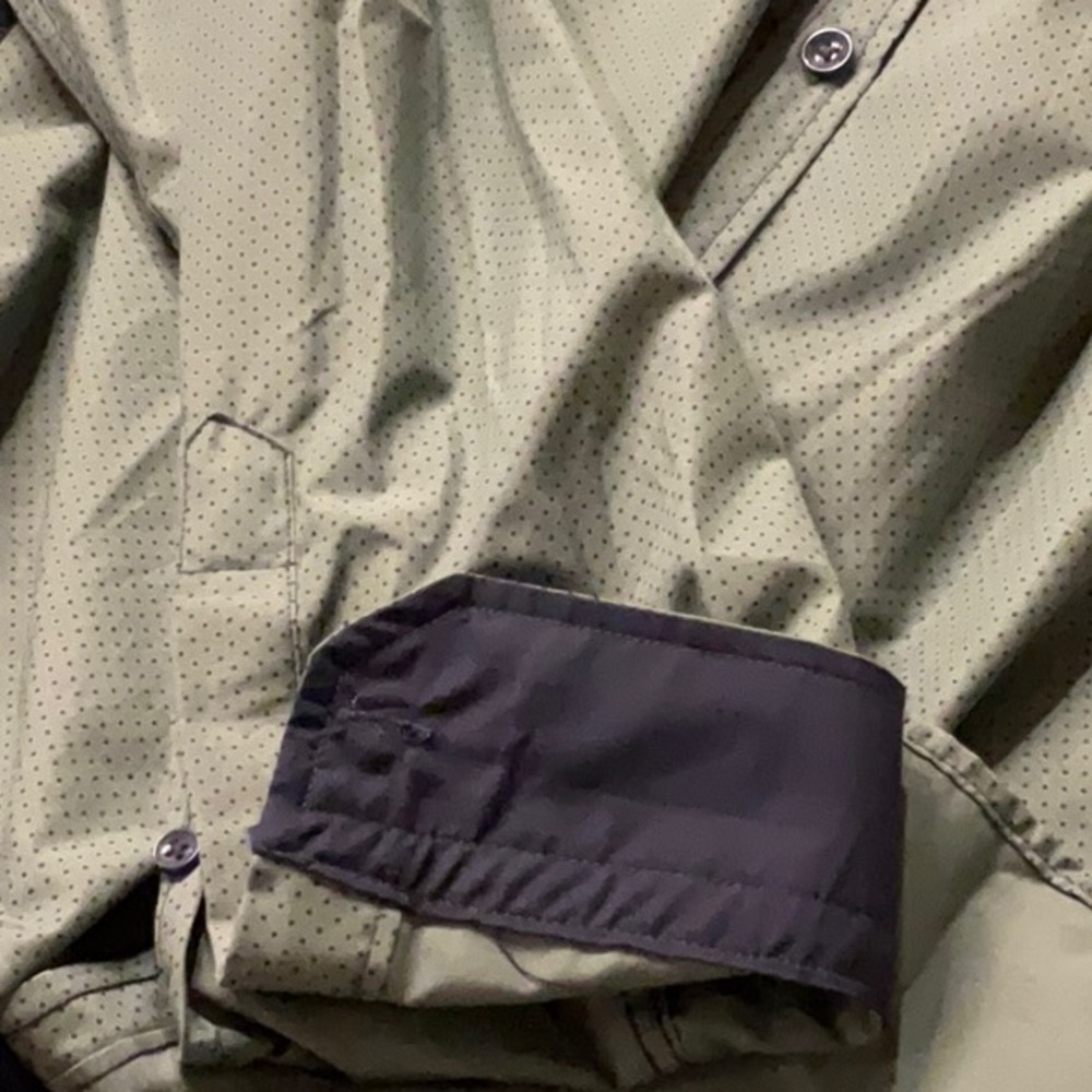 Paul PARKER Men's Green Polka Dot Button-Up Shirt. Size 3XL. Nearly new. - Picture 10 of 11